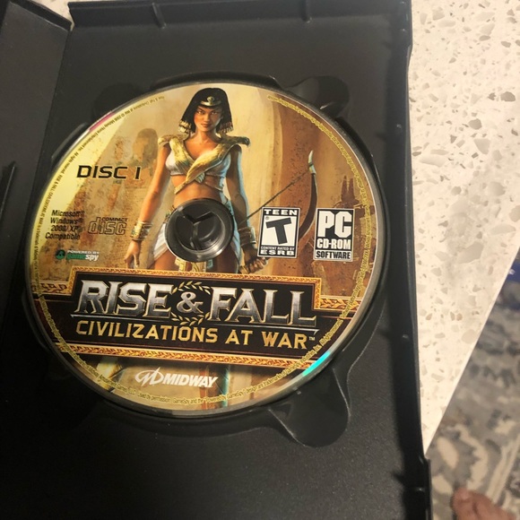Rise & Fall: Civilizations at War (PC, 2006) PC Computer Game, 4 CD Set - Picture 5 of 6